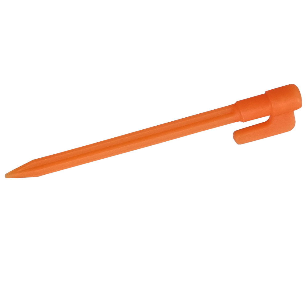 BowLift | Plastic Tent Stakes with Hooks – Camping Tent Pegs for Tarps and Canopies