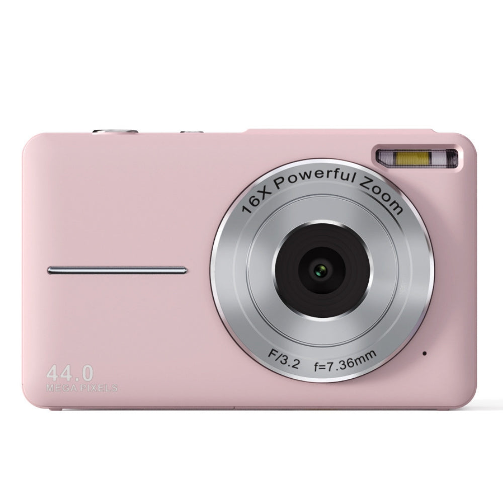 BowLift | Portable Digital Camera 1080P 44MP with 16X Zoom – Compact Vlogging Camera with LCD Screen, Rechargeable, Perfect for Teens and Students
