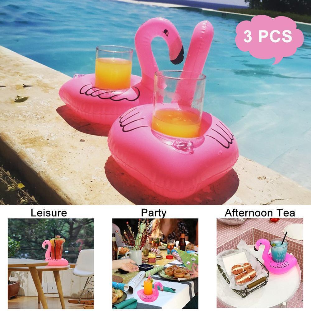 BowLift | Inflatable Flamingo Pool Swimming Ring