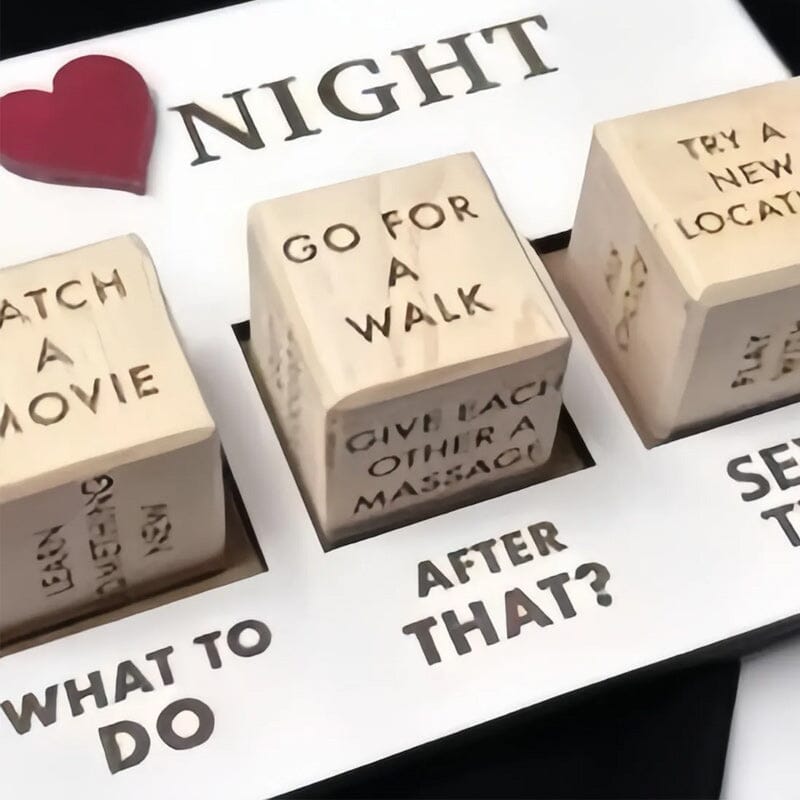 BowLift | Funny Date Night Dice Night Edition - Anniversary Gift