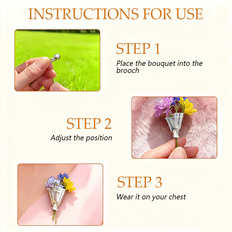 BowLift | Bouquet Brooch