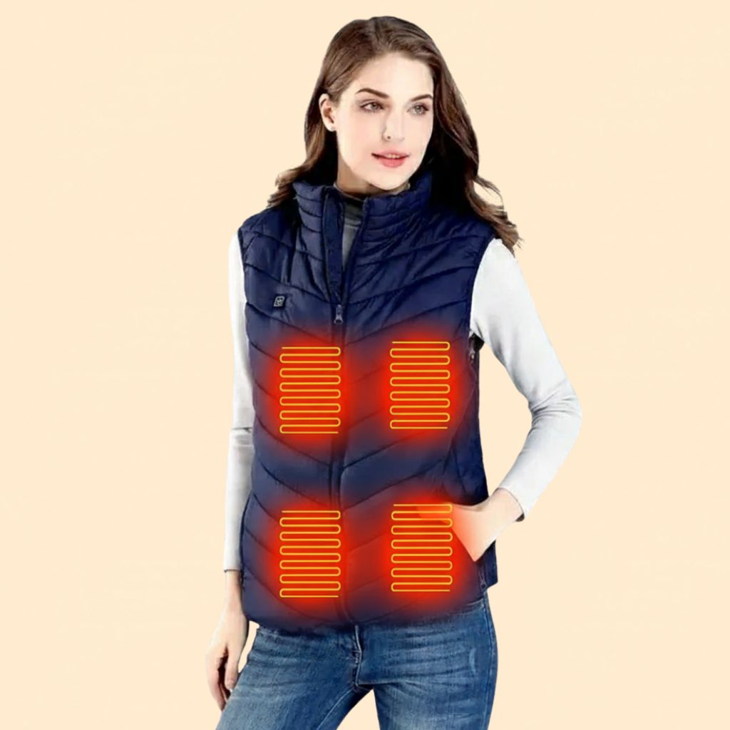 BowLift | Thermo Heated Gilet | Insulated, Design for Hiking, Travel & Everyday Wear | Womens and Mens Heated Gilet
