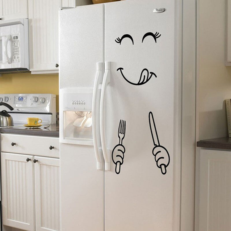 BowLift | Cute Happy Fridge Decal
