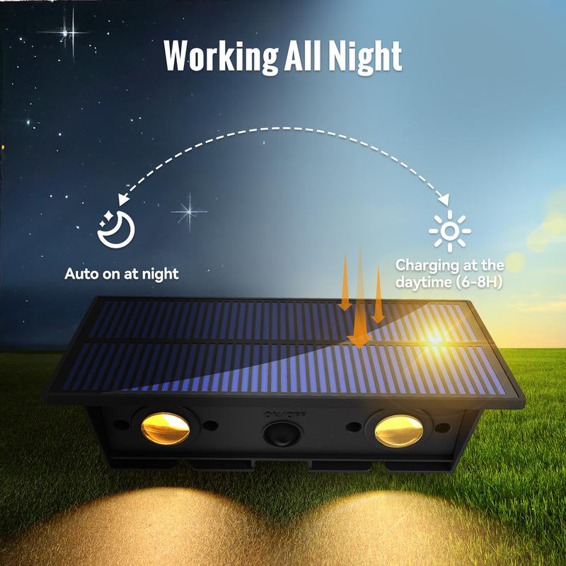 BowLift | Garden Solar Wall Light