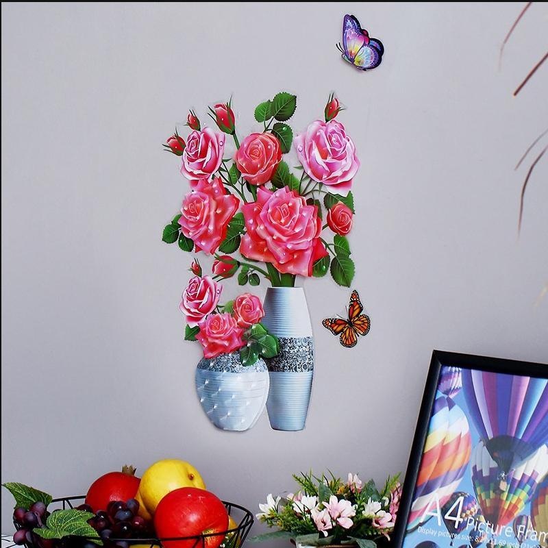 BowLift | 3D Vase Wall Sticker