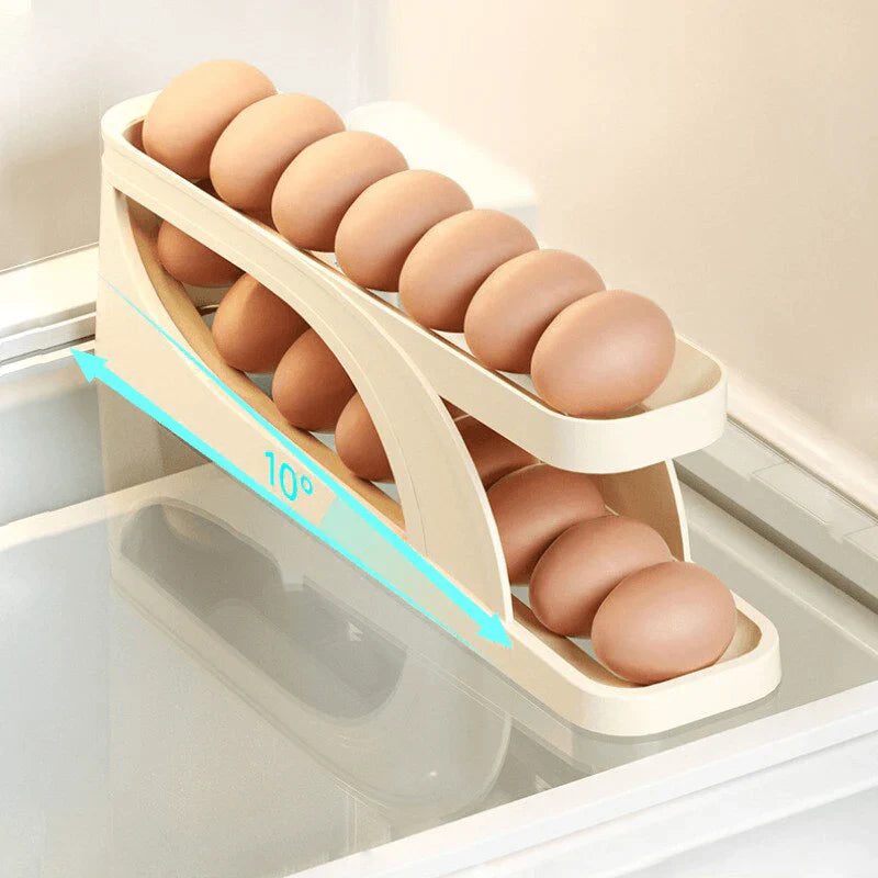 BowLift | Self-organizing egg shelf for maximum freshness