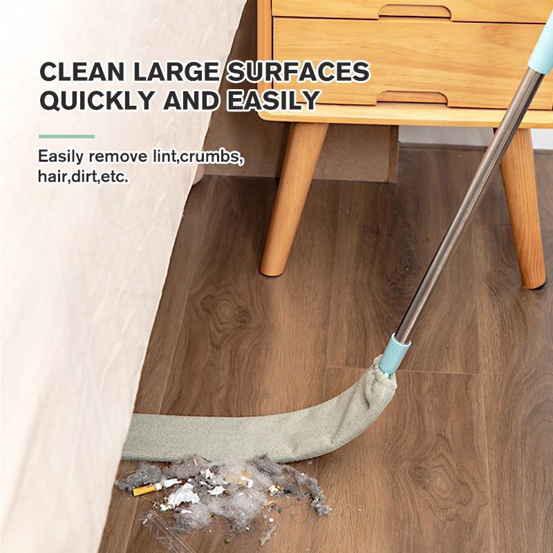 BowLift | Retractable Microfiber Cloth Dust Brush Gap Mop