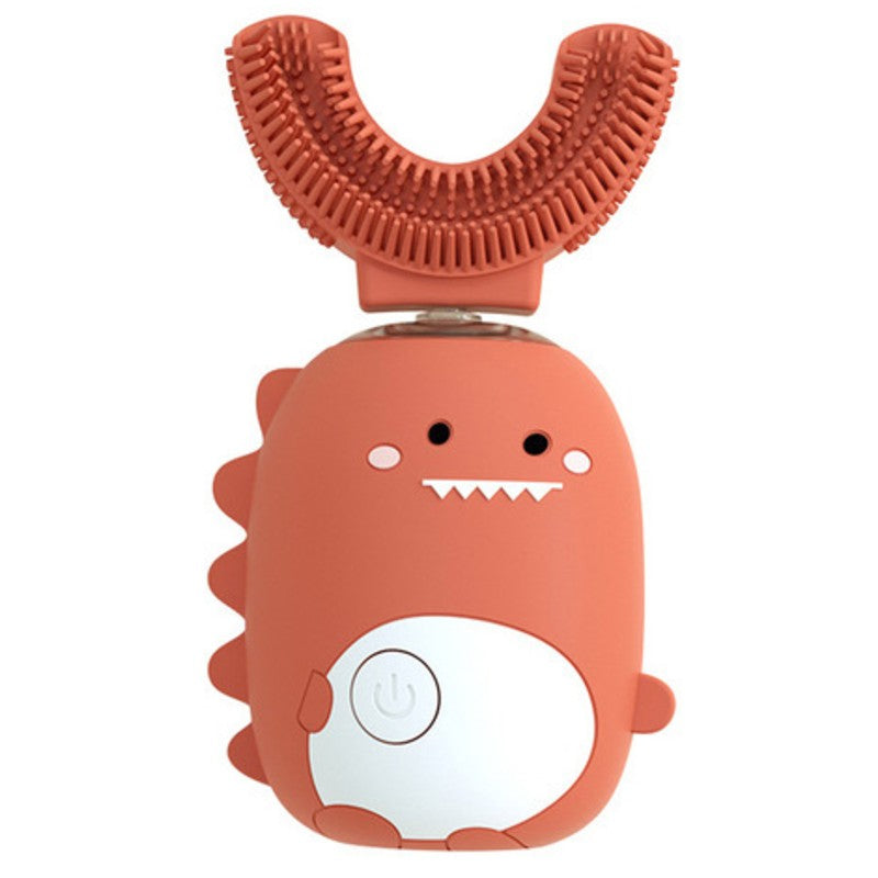 BowLift | Children's U-Shape 360° Electric Ultrasonic Toothbrush, with Light Therapy, Rechargeable & Waterproof Design, for 3-9 Years Kids