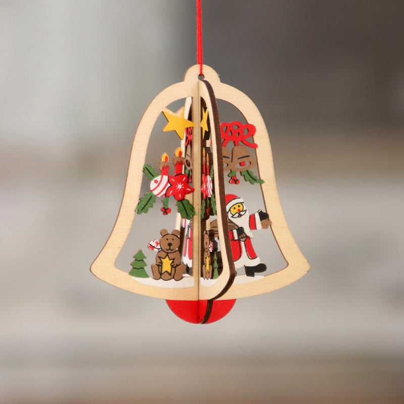 BowLift | Christmas Wooden Pendant
