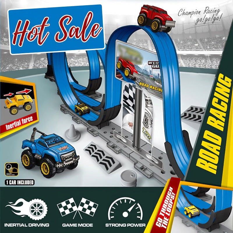 BowLift | Anti-gravity rail car educational assembly toy DIY
