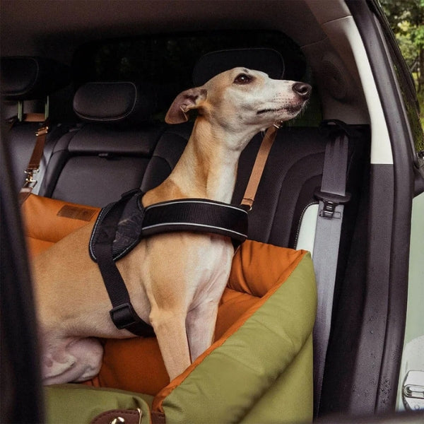 BowLift | Large Deluxe Car Dog Bed | Back Seat Extender & Car Seat Protection