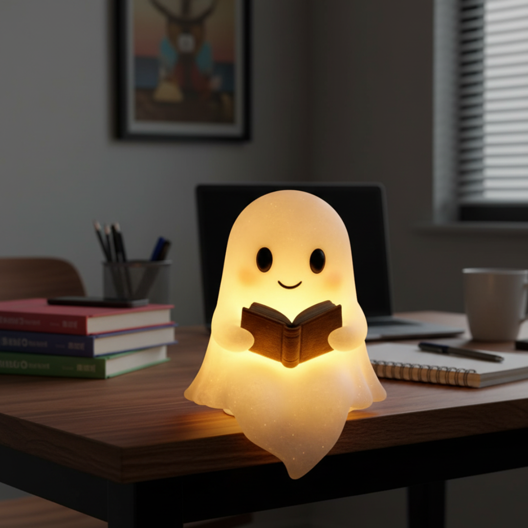 BowLift | NightSpirit Lamp – Handmade Decorative Night Light with Warm Light