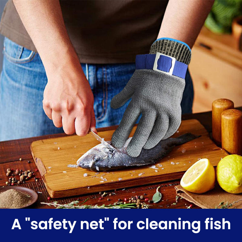 BowLift | Stainless Steel Mesh Metal Laboratory Protective Gloves