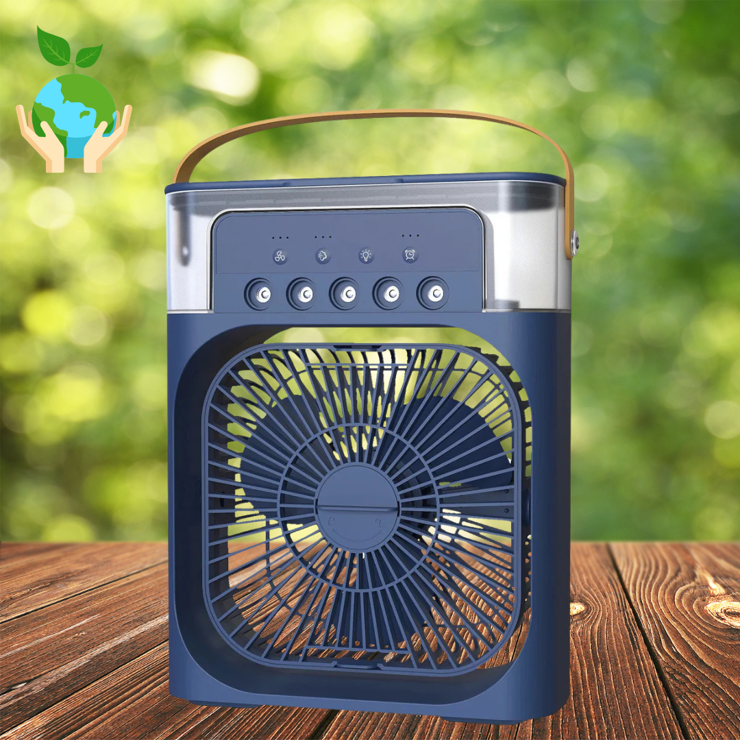 BowLift | 3-in-1 Air Cooler Humidifier | Portable, Adjustable Fan Speeds & Ideal for Bedrooms, Offices & Small Spaces
