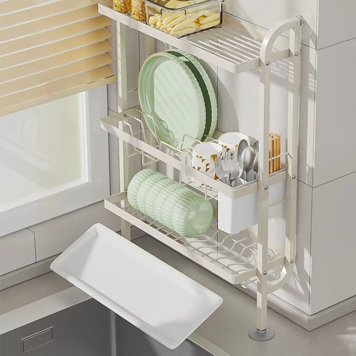 BowLift | Shelf Sleek Space-Saving Multi-Tier Kitchen Storage Rack
