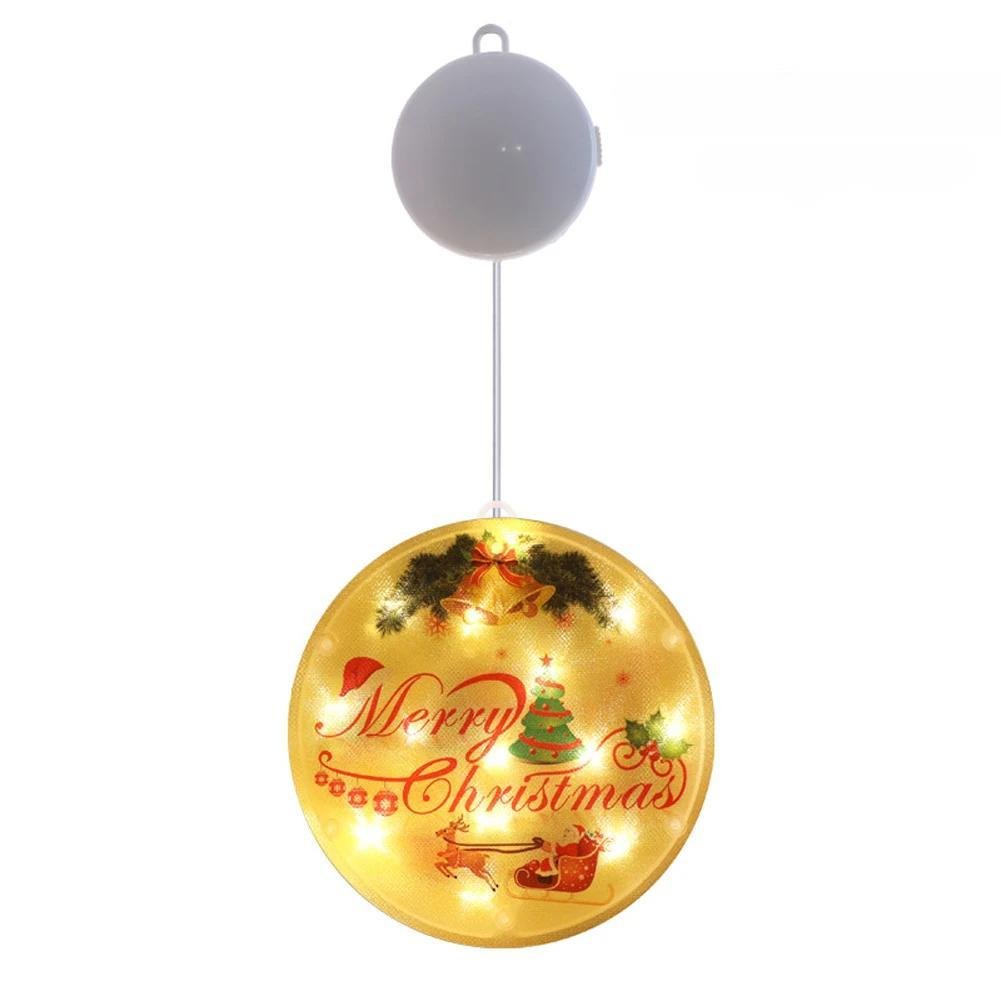 BowLift | Christmas Tree LED Window Lights – 3D Battery-Powered Fairy Glow with Easy Hang & Double-Sided Tape