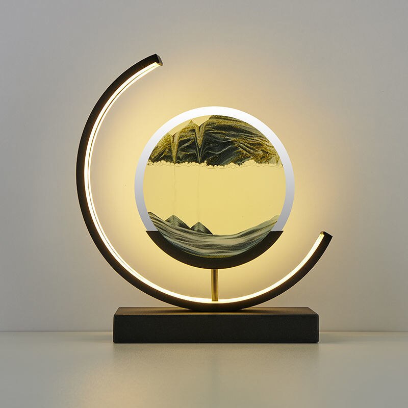 BowLift | 3D Sand Shell Table Lamp - Abyss