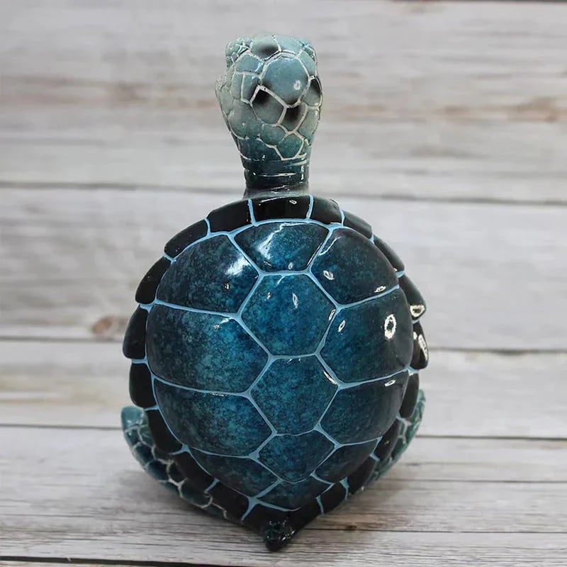 BowLift | Resin Sea Turtle Figure – Calming Meditation Decoration for Home