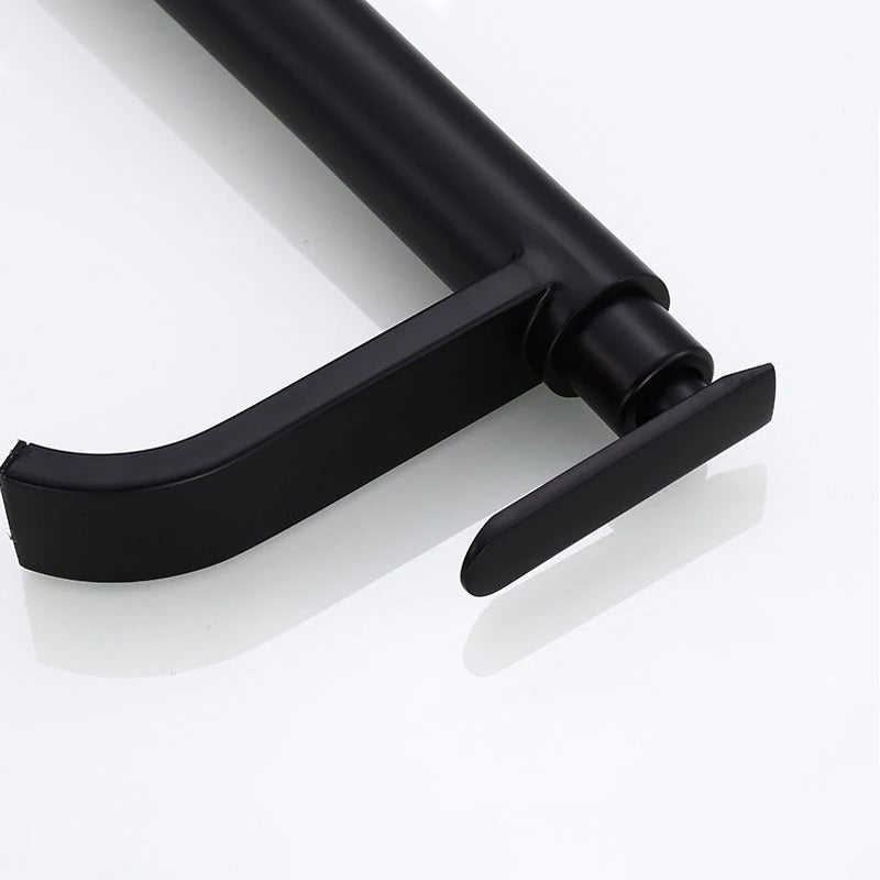 BowLift | Basin Tap Matte Black Single Lever Mixer
