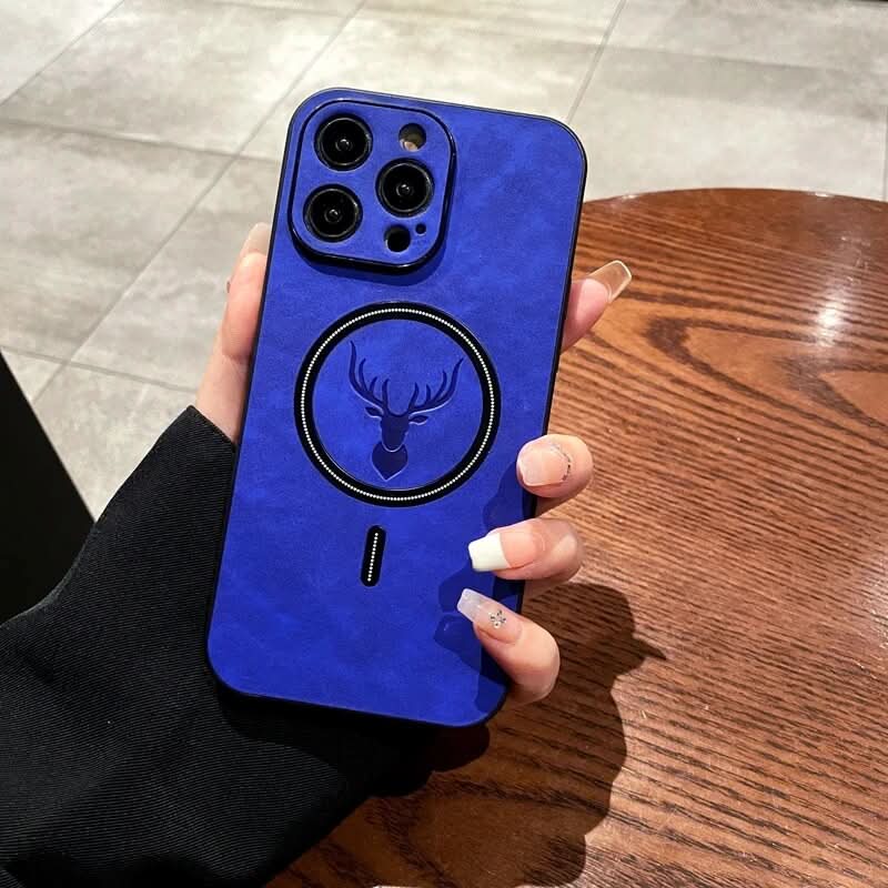 BowLift | Deer Leather iPhone Case MagSafe Wireless Charging