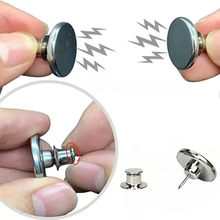 BowLift | 4 Pieces | Magnetic Curtain Clip - Elegant Pleats without Sewing