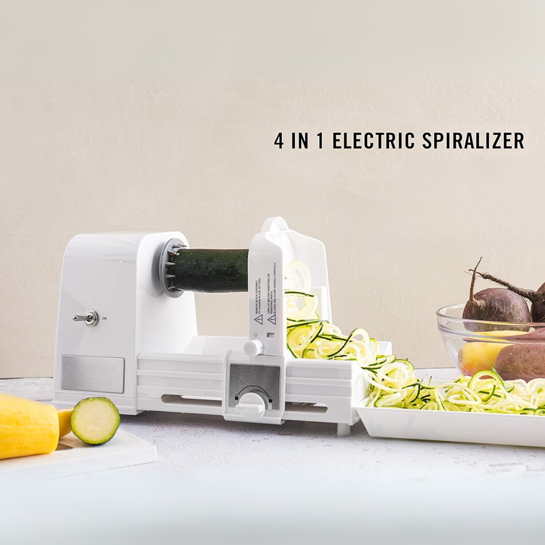 BowLift | 4-in-1 Electric Spiral Slicer