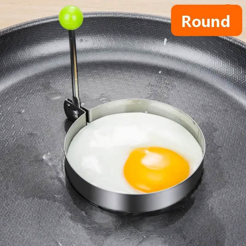 BowLift | 4-piece set: stainless steel creative egg ring molds