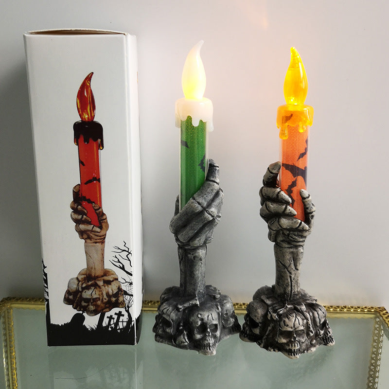 BowLift | Skeleton Halloween Candle