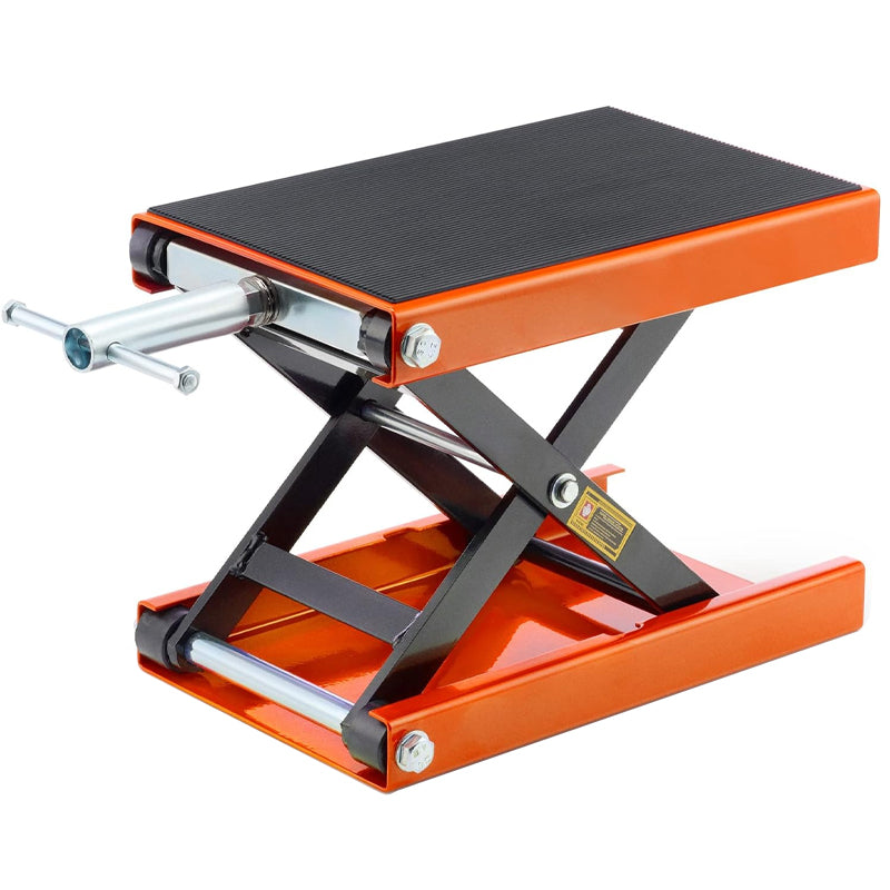 BowLift | 1100 LBS Motorcycle Lift 3.75"-13.8" Motorcycle Scissor Jack for Street Bikes Cruisers Touring Motorcycles