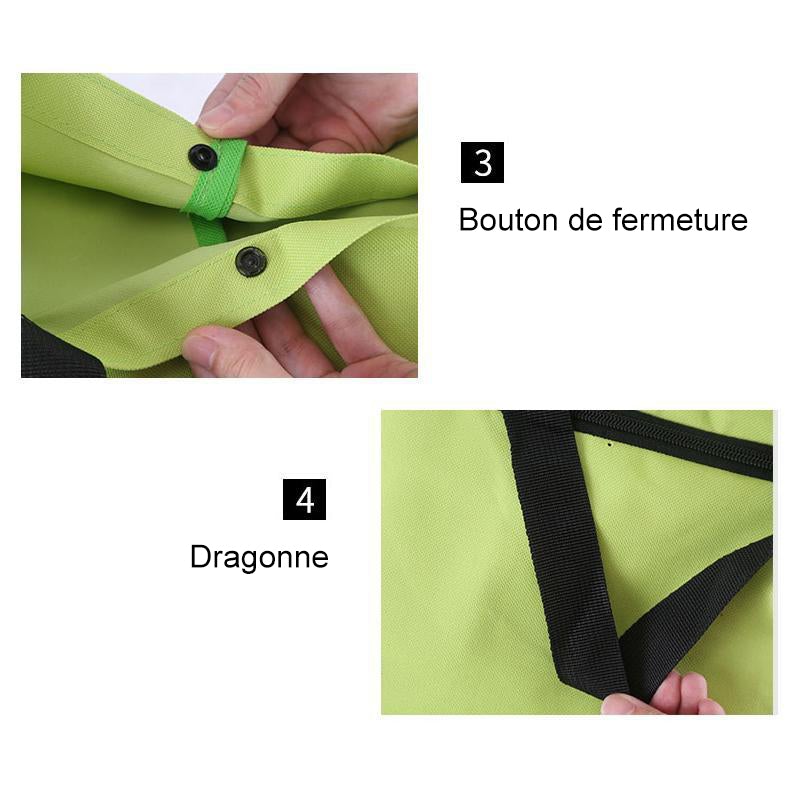 BowLift | Foldable shopping bag with wheels