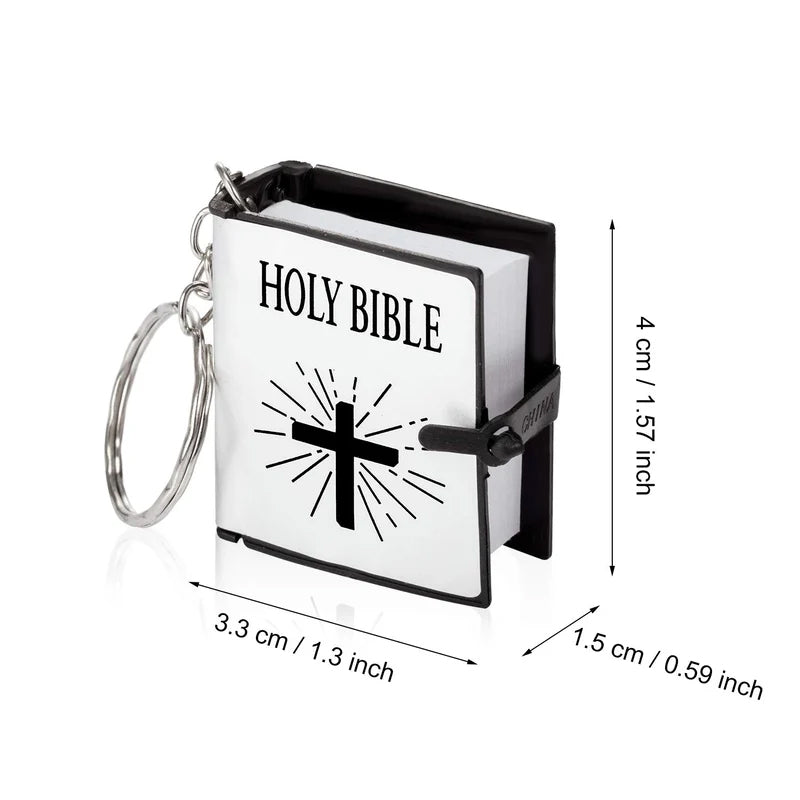 BowLift | Mini Book Bible Keychain