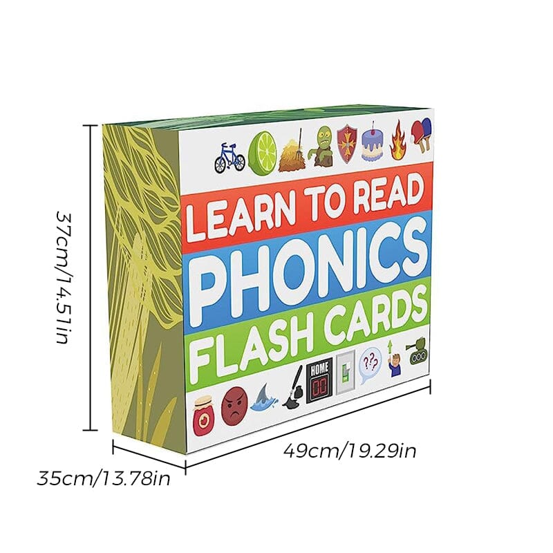 BowLift | Phonics Flashcards - Learning to read in 20 steps - Digraphs CVC mixtures long vowel sounds