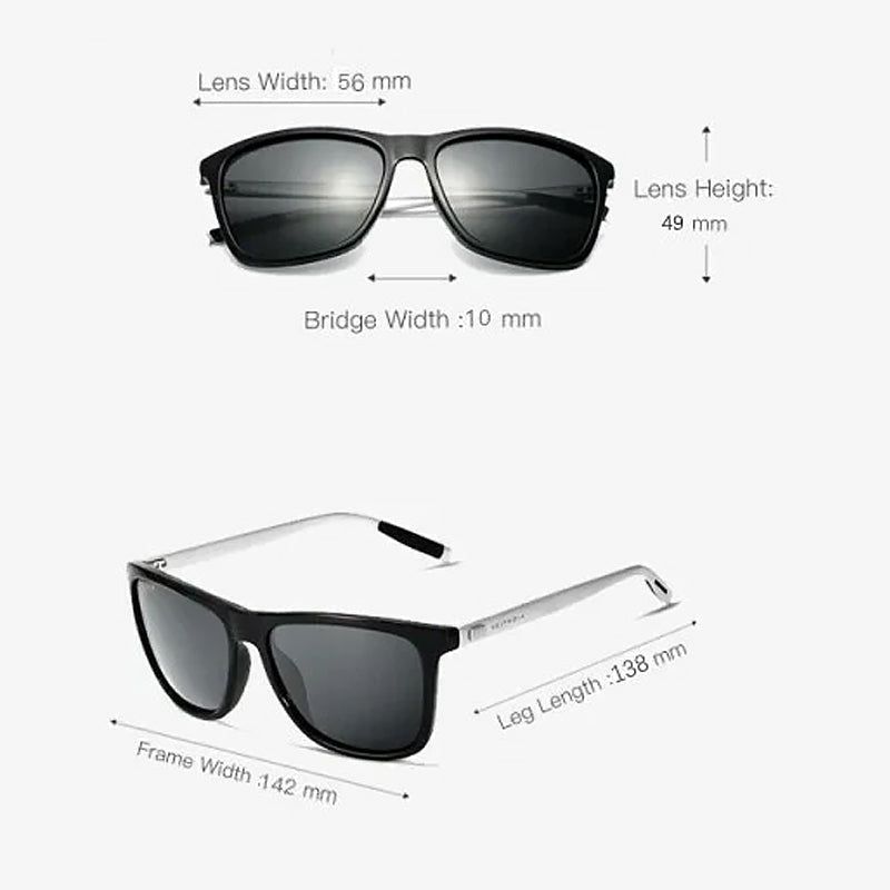 BowLift | Polarized Sunglasses with Aluminum-Magnesium Frame