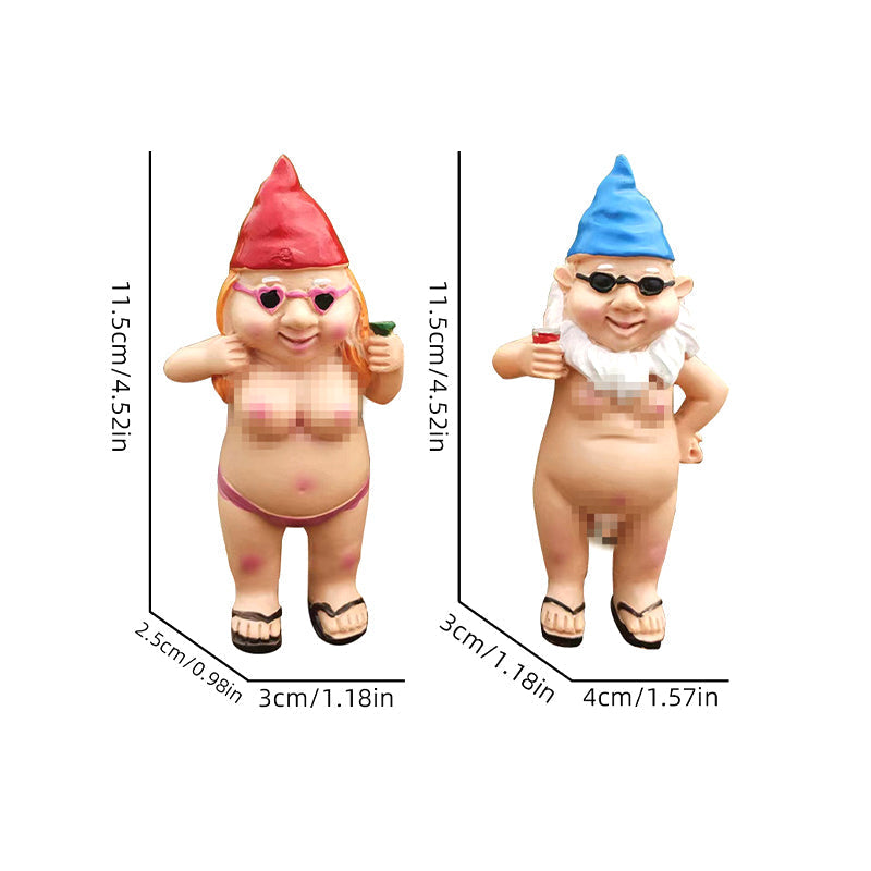 BowLift | Cheeky Garden Gnome Funny Statue
