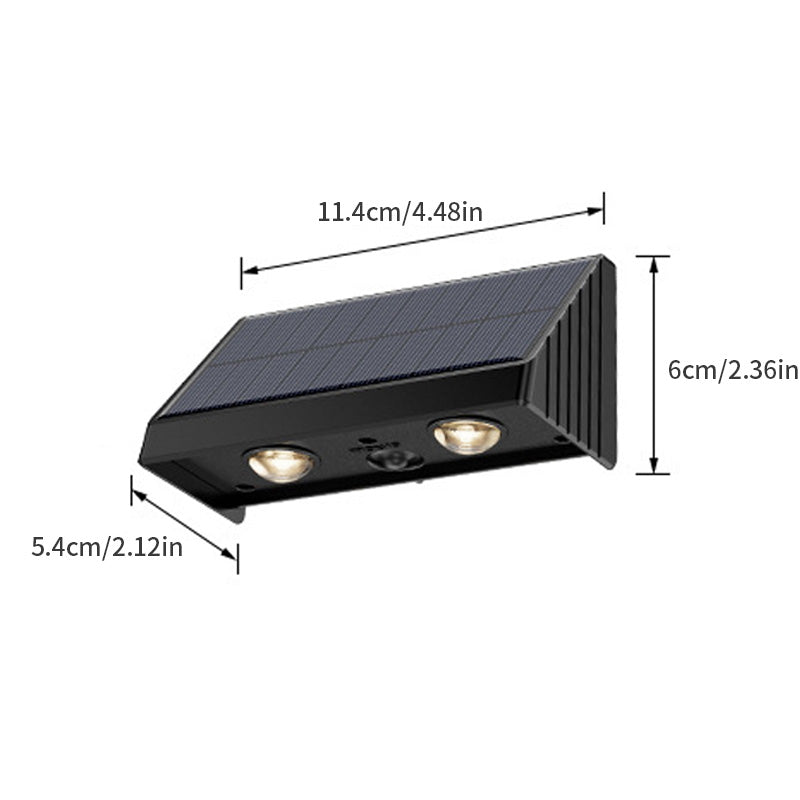 BowLift | Garden Solar Wall Light