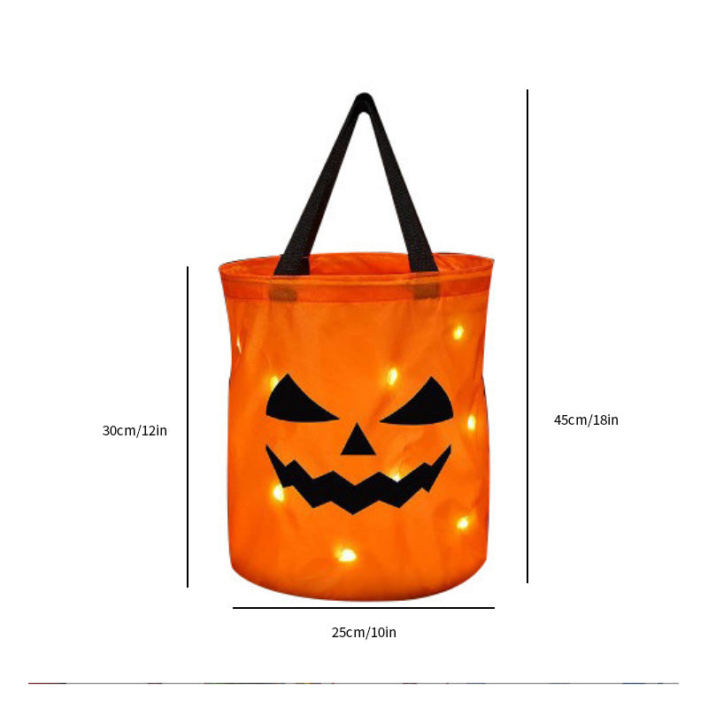 BowLift | Personalized glowing pumpkin bag