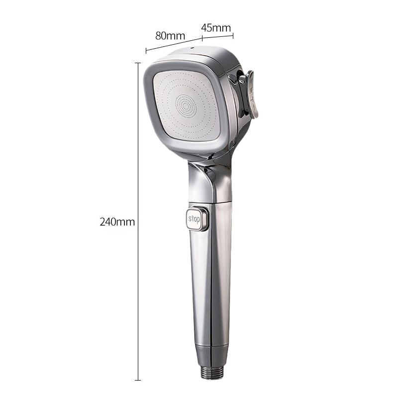 BowLift | 4-Mode Handheld Pressure Showerhead with Pause Switch