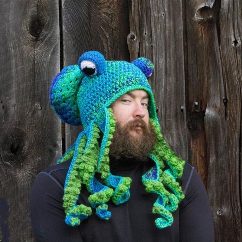BowLift | Crochet Octopus Hat โโ A very good birthday/Christmas gift