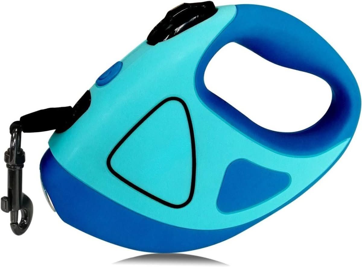 BowLift | BRIGHTLEASH – LED dog leash with reflectors & retraction mechanism for safe walks
