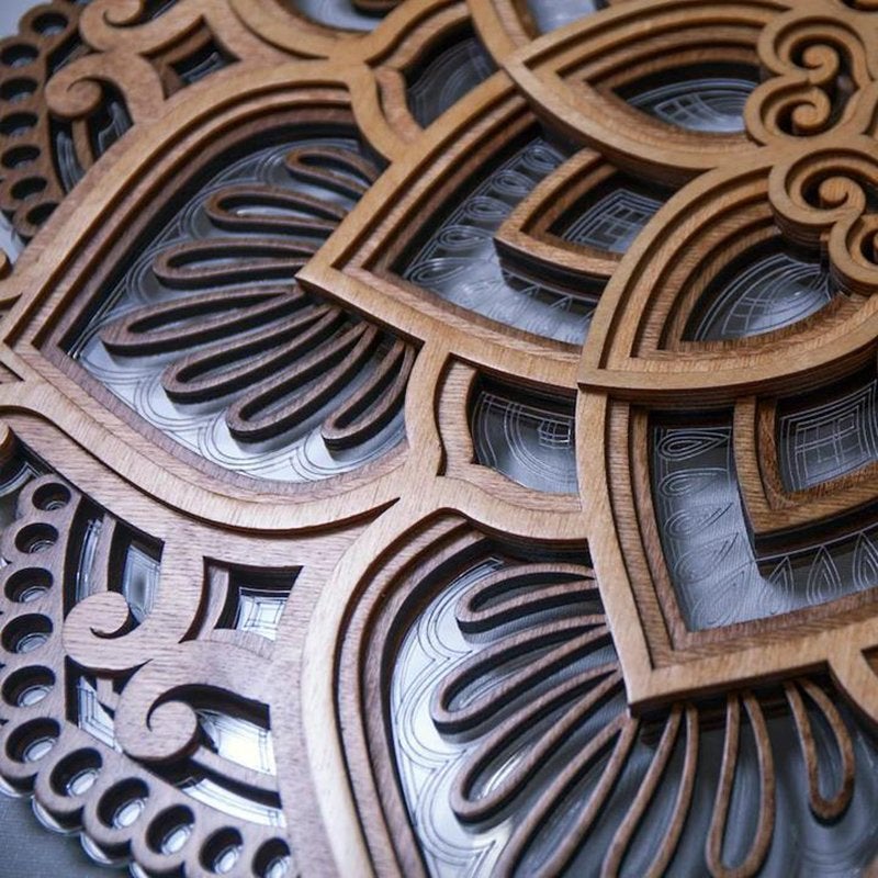 BowLift | Mandala Yoga Room Night Light LED