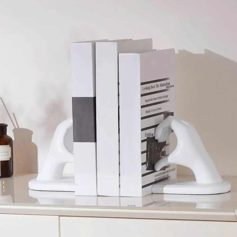 BowLift | Amora Resin Love Gesture Bookends