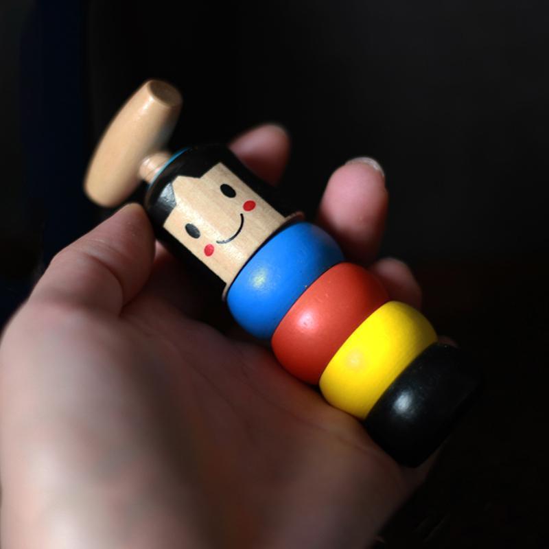 BowLift | Unbreakable Wooden Man Magic Toy
