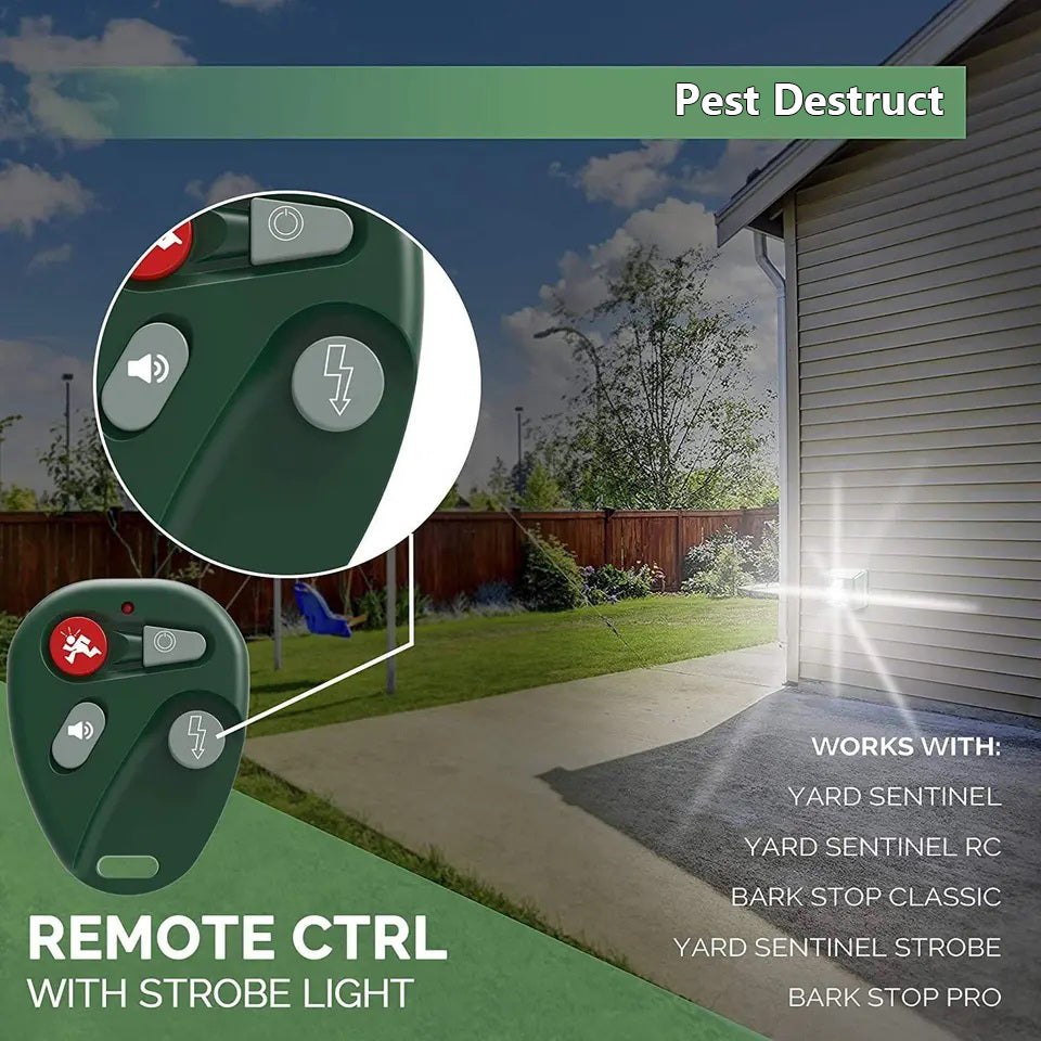 BowLift | Outdoor Ultrasonic Bird Repeller | Effective, Humane Woodpecker Deterrent for Gardens, Patios & Farms