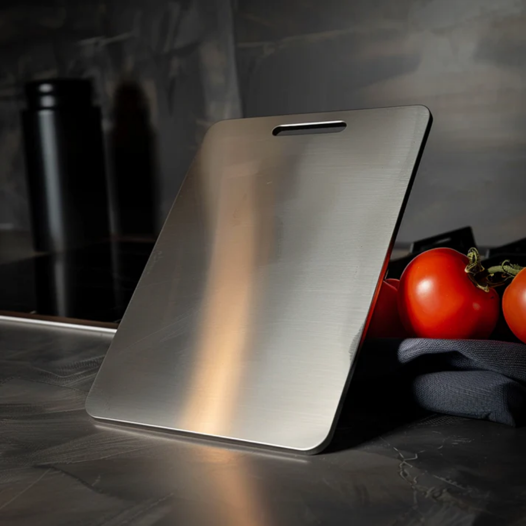 BowLift | Premium Stainless Steel Cutting Board - Stain and Scratch Resistant