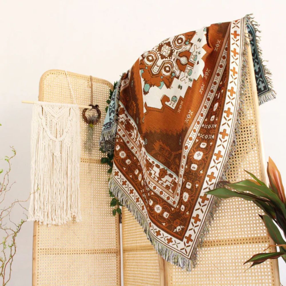 BowLift | Boho Chic Patterned Throw Blanket