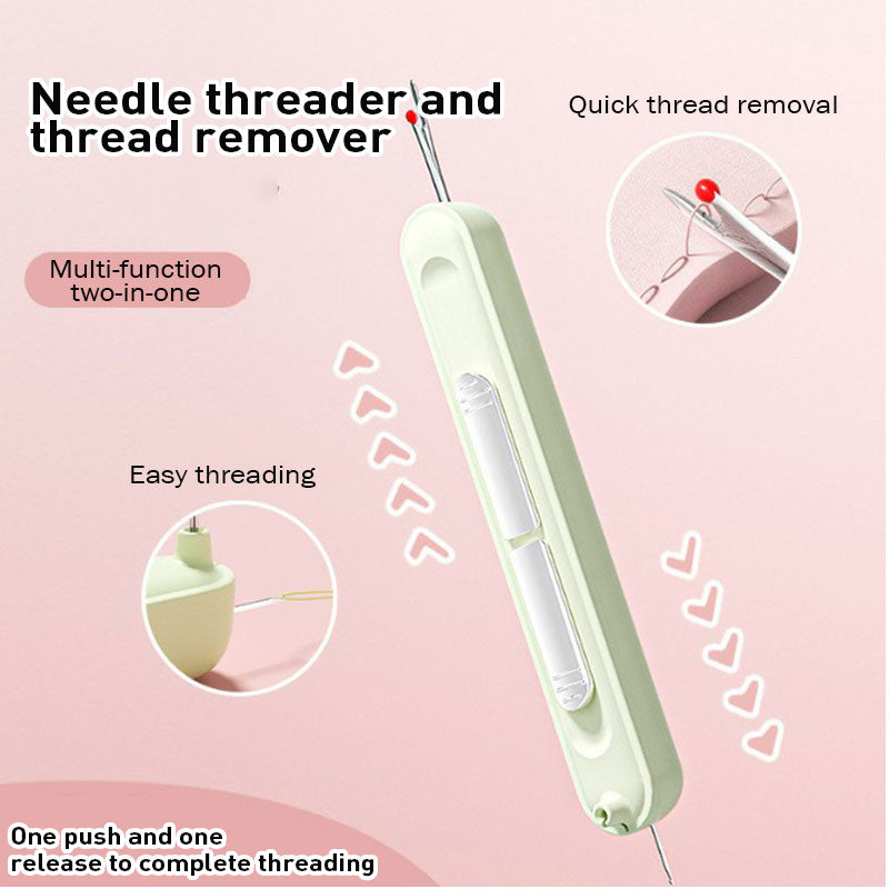 BowLift | 2-in-1 Needle Threader and Seam Winder Tool