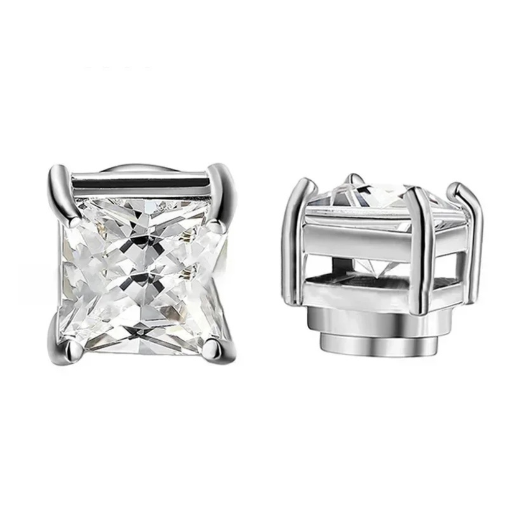 BowLift | Premium Unisex Magnetic Crystal Design Stud Earrings