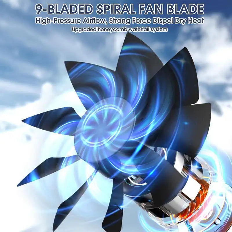 BowLift | Compact Portable Air Conditioner Fan with USB Charging