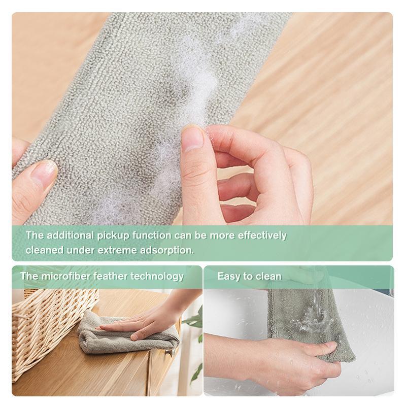 BowLift | Retractable Microfiber Cloth Dust Brush Gap Mop
