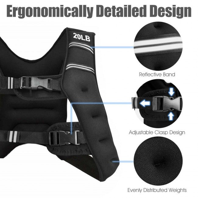 BowLift | StridrEdge Adjustable Weighted Vest